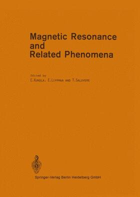 Kundla / Saluvere / Lippmaa |  Magnetic Resonance and Related Phenomena | Buch |  Sack Fachmedien
