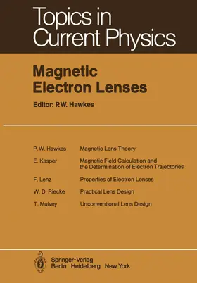 Hawkes |  Magnetic Electron Lenses | Buch |  Sack Fachmedien