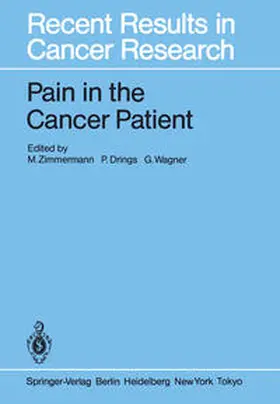 Zimmermann / Drings / Wagner |  Pain in the Cancer Patient | eBook | Sack Fachmedien