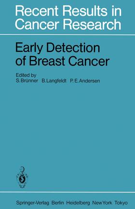 Brünner / Andersen / Langfeldt |  Early Detection of Breast Cancer | Buch |  Sack Fachmedien