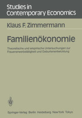 Zimmermann |  Familienökonomie | eBook | Sack Fachmedien