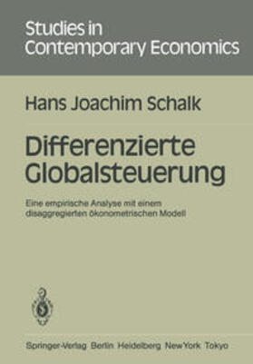 Schalk |  Differenzierte Globalsteuerung | eBook | Sack Fachmedien