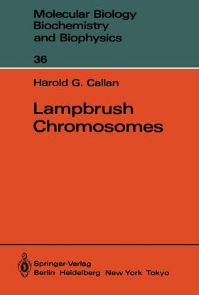 Callan |  Lampbrush Chromosomes | Buch |  Sack Fachmedien