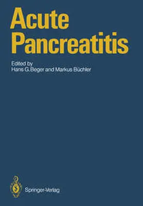 Beger / Büchler |  Acute Pancreatitis | eBook | Sack Fachmedien