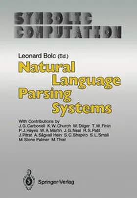 Bolc |  Natural Language Parsing Systems | eBook | Sack Fachmedien