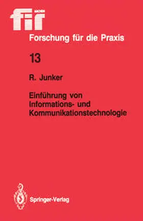 Junker |  Einführung von Informations- und Kommunikationstechnologie | eBook | Sack Fachmedien