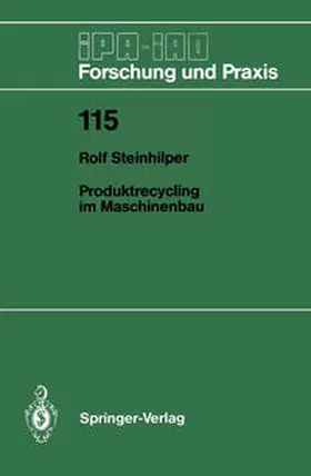 Steinhilper |  Produktrecycling im Maschinenbau | eBook | Sack Fachmedien