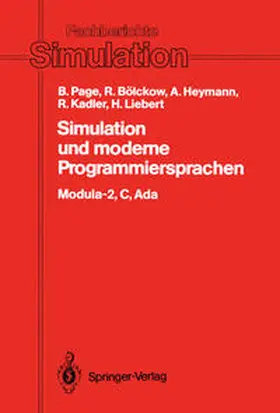 Page / Bölckow / Heymann |  Simulation und moderne Programmiersprachen | eBook | Sack Fachmedien