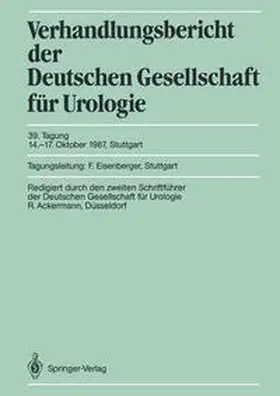  Tagung 14.–17. Oktober 1987, Stuttgart | eBook | Sack Fachmedien