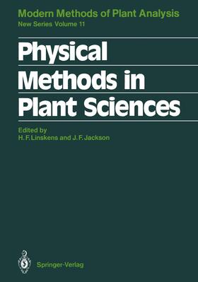 Jackson / Linskens |  Physical Methods in Plant Sciences | Buch |  Sack Fachmedien