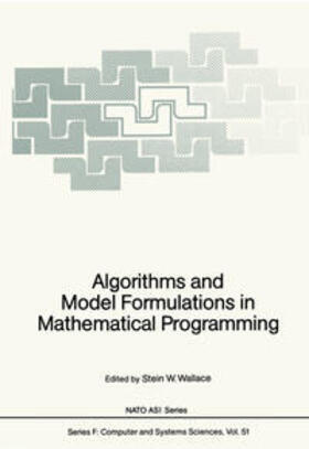 Wallace |  Algorithms and Model Formulations in Mathematical Programming | eBook | Sack Fachmedien