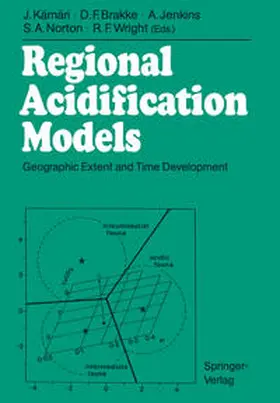 Kämäri / Brakke / Jenkins |  Regional Acidification Models | eBook | Sack Fachmedien