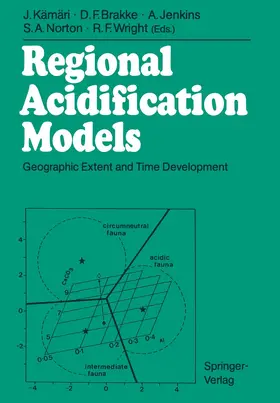 Kämäri / Brakke / Wright |  Regional Acidification Models | Buch |  Sack Fachmedien