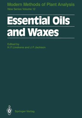 Linskens / Jackson |  Essential Oils and Waxes | Buch |  Sack Fachmedien