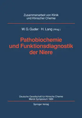 Guder / Lang | Pathobiochemie und Funktionsdiagnostik der Niere | E-Book | sack.de