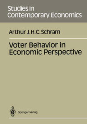 Schram |  Voter Behavior in Economics Perspective | eBook | Sack Fachmedien