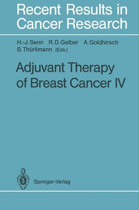 Senn / Thürlimann / Gelber |  Adjuvant Therapy of Breast Cancer IV | Buch |  Sack Fachmedien