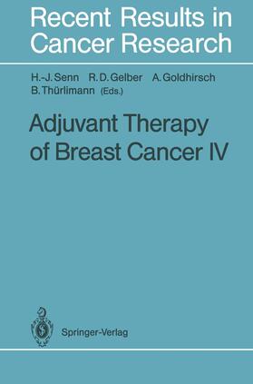 Senn / Thürlimann / Gelber | Adjuvant Therapy of Breast Cancer IV | Buch | 978-3-642-84747-9 | sack.de