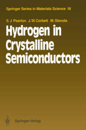 Pearton / Corbett / Stavola |  Hydrogen in Crystalline Semiconductors | eBook | Sack Fachmedien