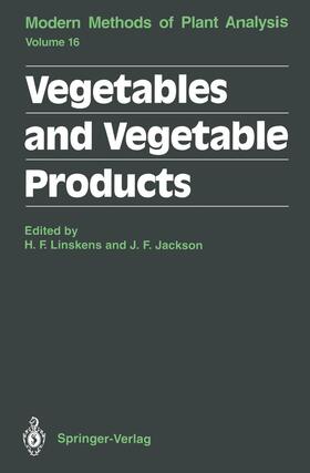 Linskens / Jackson |  Vegetables and Vegetable Products | Buch |  Sack Fachmedien