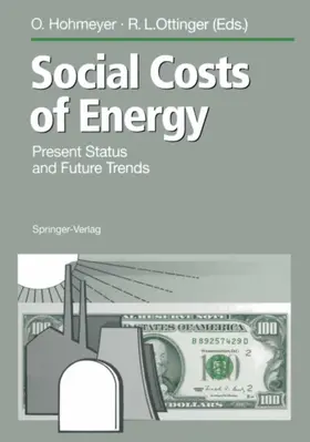 Ottinger / Hohmeyer |  Social Costs of Energy | Buch |  Sack Fachmedien