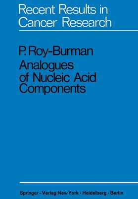 Roy-Burman |  Analogues of Nucleic Acid Components | Buch |  Sack Fachmedien