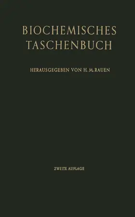 Rauen |  Biochemisches Taschenbuch | Buch |  Sack Fachmedien