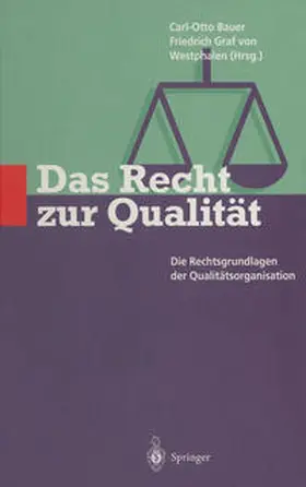 Bauer / Westphalen |  Das Recht zur Qualität | eBook | Sack Fachmedien