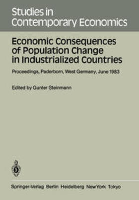 Steinmann |  Economic Consequences of Population Change in Industrialized Countries | eBook | Sack Fachmedien