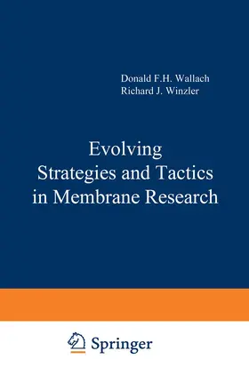 Winzler / Hoelzl Wallach |  Evolving Strategies and Tactics in Membrane Research | Buch |  Sack Fachmedien