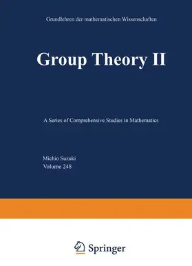 Suzuki |  Group Theory II | Buch |  Sack Fachmedien