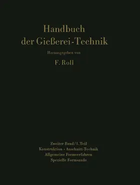 Roll |  Handbuch der Gießerei-Technik | Buch |  Sack Fachmedien