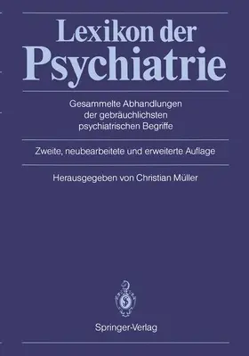 Müller |  Lexikon der Psychiatrie | Buch |  Sack Fachmedien