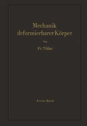 Tölke |  Mechanik deformierbarer Körper | eBook | Sack Fachmedien