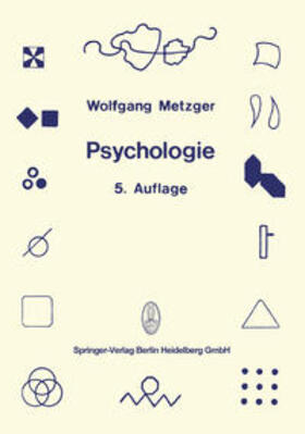 Metzger |  Psychologie | eBook | Sack Fachmedien