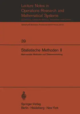 Walter |  Statistische Methoden II | eBook | Sack Fachmedien