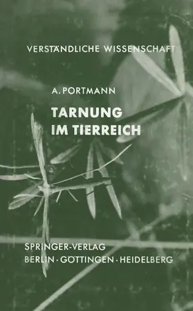 Portmann |  Tarnung im Tierreich | Buch |  Sack Fachmedien