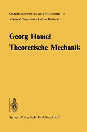 Hamel |  Theoretische Mechanik | Buch |  Sack Fachmedien