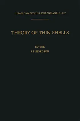 Niordson |  Theory of Thin Shells | Buch |  Sack Fachmedien