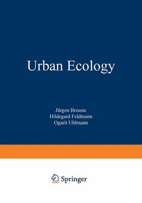 Breuste / Uhlmann / Feldmann |  Urban Ecology | Buch |  Sack Fachmedien