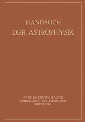 Grotrian / Laporte / Milne |  Handbuch der Astrophysik | Buch |  Sack Fachmedien