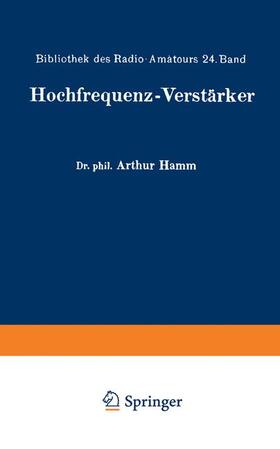 Hamm / Nesper |  Hochfrequenz-Verstärker | Buch |  Sack Fachmedien