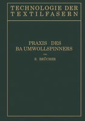 Brücher / Herzog |  Baumwollspinnerei | Buch |  Sack Fachmedien