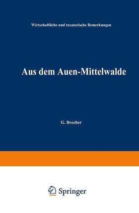 Brecher |  Aus dem Auen-Mittelwalde | Buch |  Sack Fachmedien
