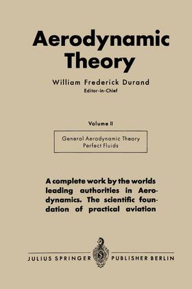 Durand |  Aerodynamic Theory | Buch |  Sack Fachmedien