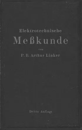 Linker |  Elektrotechnische Meßkunde | Buch |  Sack Fachmedien