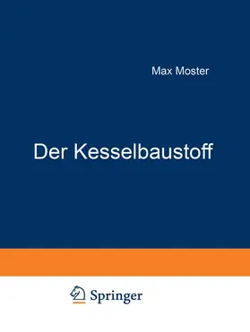 Moser |  Der Kesselbaustoff | Buch |  Sack Fachmedien