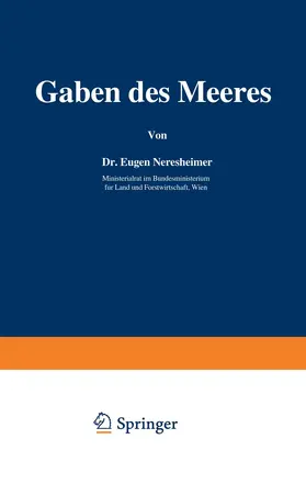 Neresheimer |  Gaben des Meeres | Buch |  Sack Fachmedien