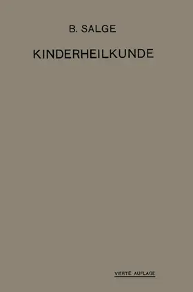 Salge |  Einführung in die Kinderheilkunde | Buch |  Sack Fachmedien