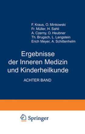 Langstein / Meyer / Schittenhelm |  Ergebnisse der Inneren Medizin und Kinderheilkunde | eBook | Sack Fachmedien